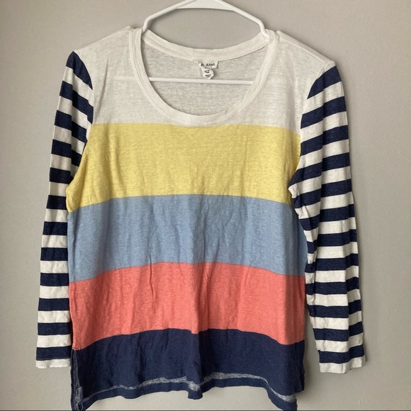 tribal jean Tops - Tribal Jean Striped Top